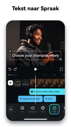 Filmora：AI Video Editor, Maker screenshot