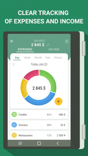Financieel kosten manager screenshot