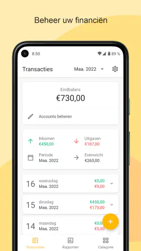 Financiën Pro screenshot