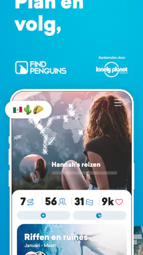 FindPenguins: Travel Tracker screenshot