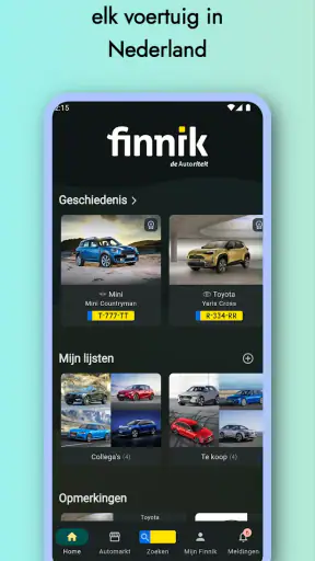 Finnik Kenteken Opzoeken screenshot