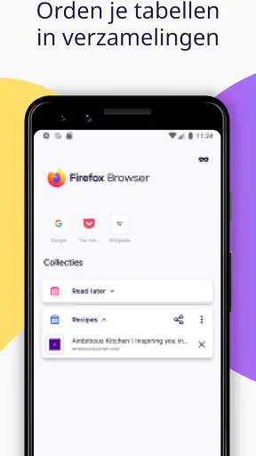 Firefox Browser: snel en privé screenshot