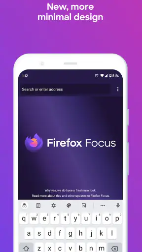 Firefox Focus Browser screenshot