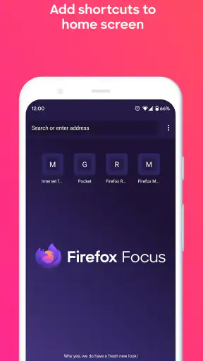 Firefox Focus Browser screenshot