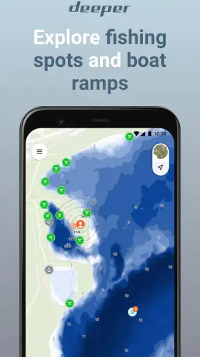 Fish Deeper - Fishing App screenshot