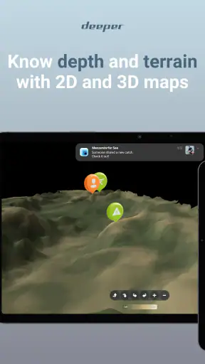 Fish Deeper - Fishing App screenshot