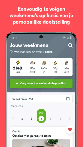 FitChef: Weekmenu's op maat! screenshot