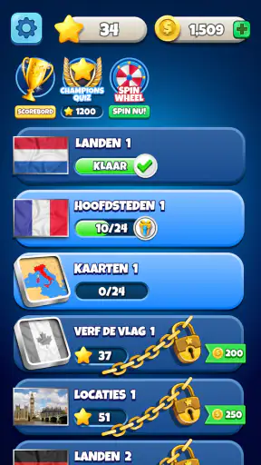 Flag Quiz - Raad de Vlag screenshot
