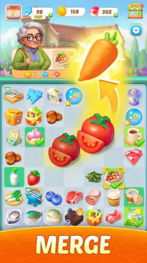 Flambé: Merge & Cook screenshot