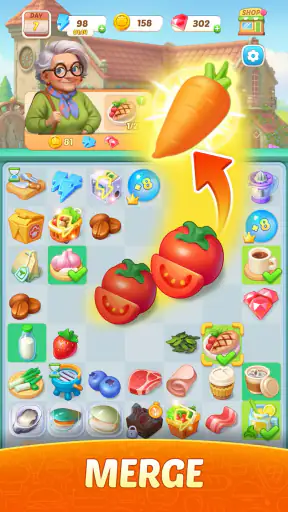 Flambé: Merge & Cook screenshot
