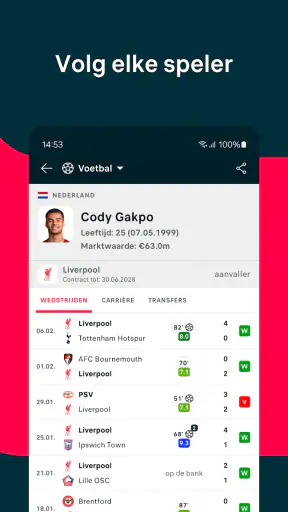 Flashscore: Live Uitslagen screenshot