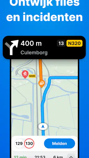 Flitsmeister screenshot