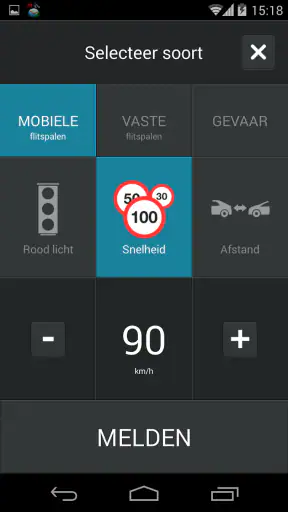 Flitspaal Alerter - CamSam screenshot