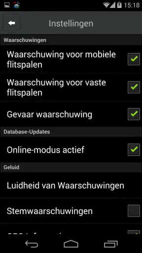 Flitspaal Alerter - CamSam screenshot