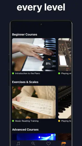 flowkey: Piano leren spelen screenshot