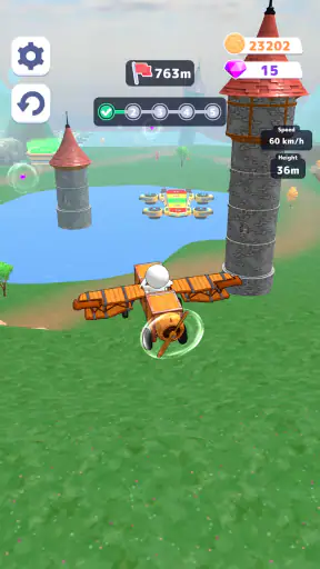 Fly Challenge・Vliegtuigspellen screenshot