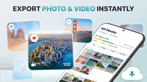 Fly Go 4 Drone Camera Control screenshot