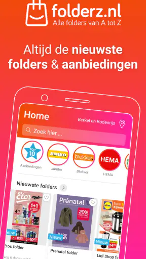 Folderz.nl | Reclame folders screenshot