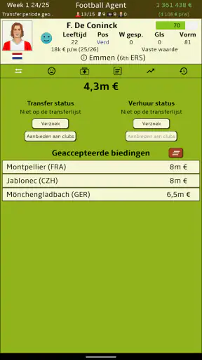Football Agent screenshot