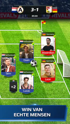 Football Rivals: Sport Spel screenshot