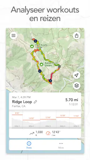 Footpath Routeplanner screenshot