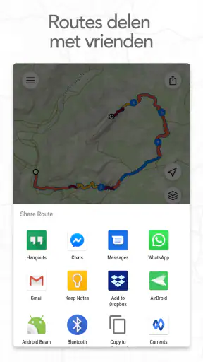 Footpath Routeplanner screenshot