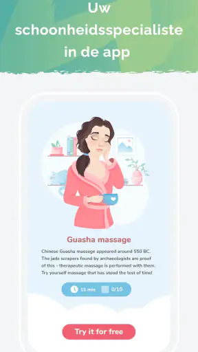 ForYou: Gezichtsverzorging app screenshot