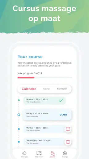 ForYou: Gezichtsverzorging app screenshot