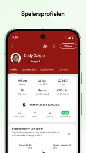 FotMob - Voetbal Uitslagen screenshot