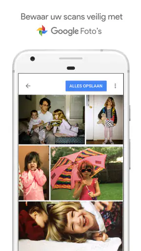 Fotoscan van Google Foto's screenshot