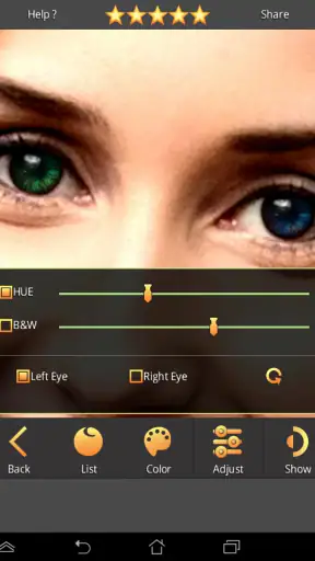 FoxEyes - Change Eye Color screenshot