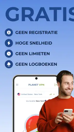 Free VPN Proxy by Planet VPN screenshot