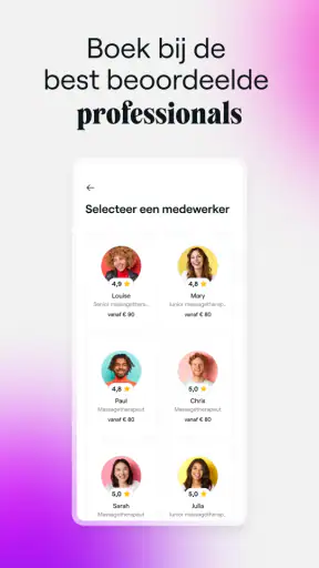 Fresha voor klanten screenshot
