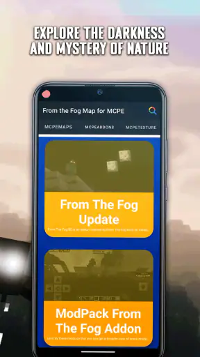 From the Fog Map for MCPE screenshot