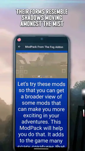 From the Fog Map for MCPE screenshot