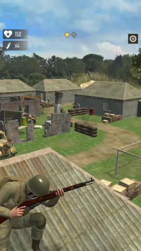 Frontline Heroes: WW2—spellen screenshot