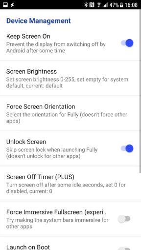 Fully Kiosk Browser & Lockdown screenshot