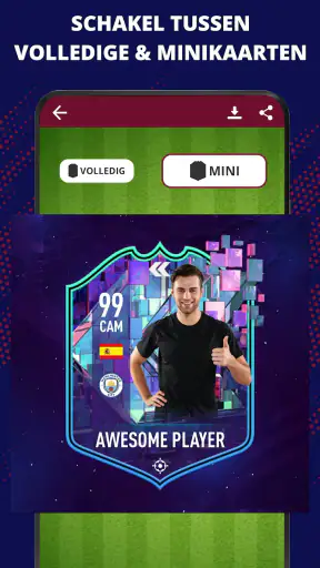 FUT Kaartenmaker 25 screenshot