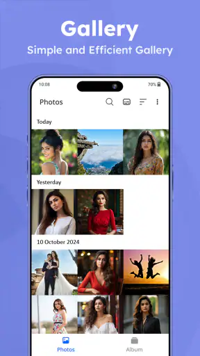Gallery - photo gallery, album screenshot