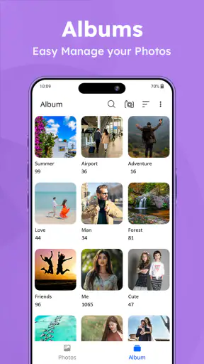 Gallery - photo gallery, album screenshot