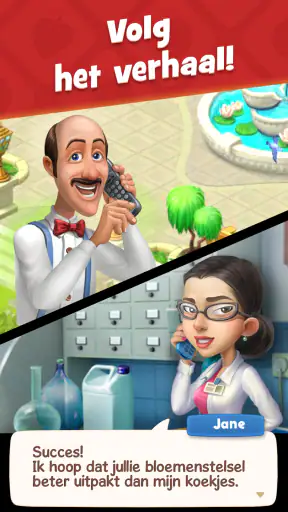Gardenscapes screenshot