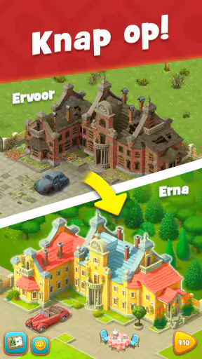 Gardenscapes screenshot