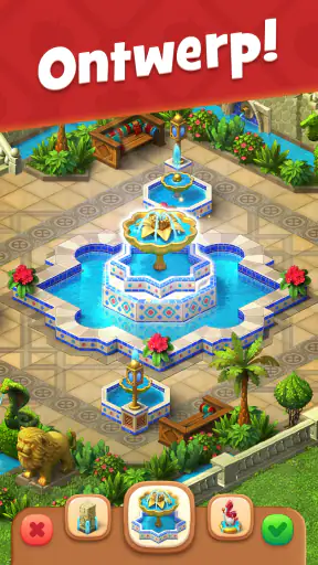 Gardenscapes screenshot