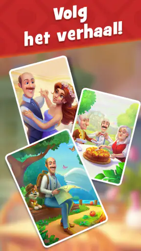 Gardenscapes screenshot