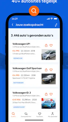 Gaspedaal.nl: autovergelijker screenshot