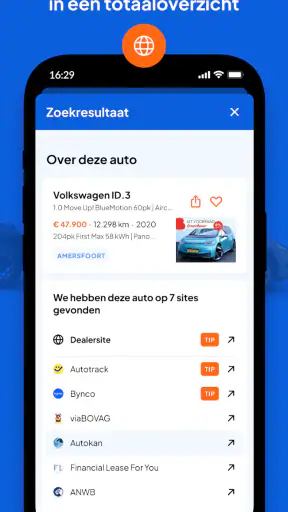 Gaspedaal.nl: autovergelijker screenshot