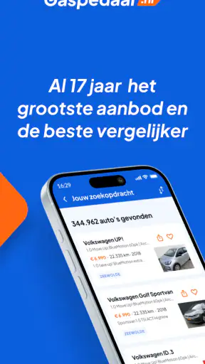Gaspedaal.nl: autovergelijker screenshot