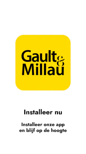 Gault&Millau Benelux screenshot