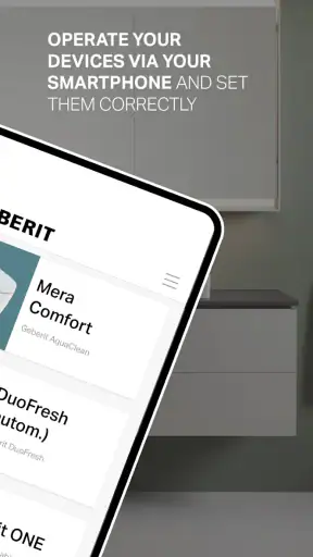 Geberit Home screenshot