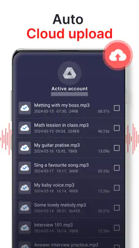 geluidsrecorder screenshot